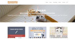 Desktop Screenshot of presentationexpressions.com